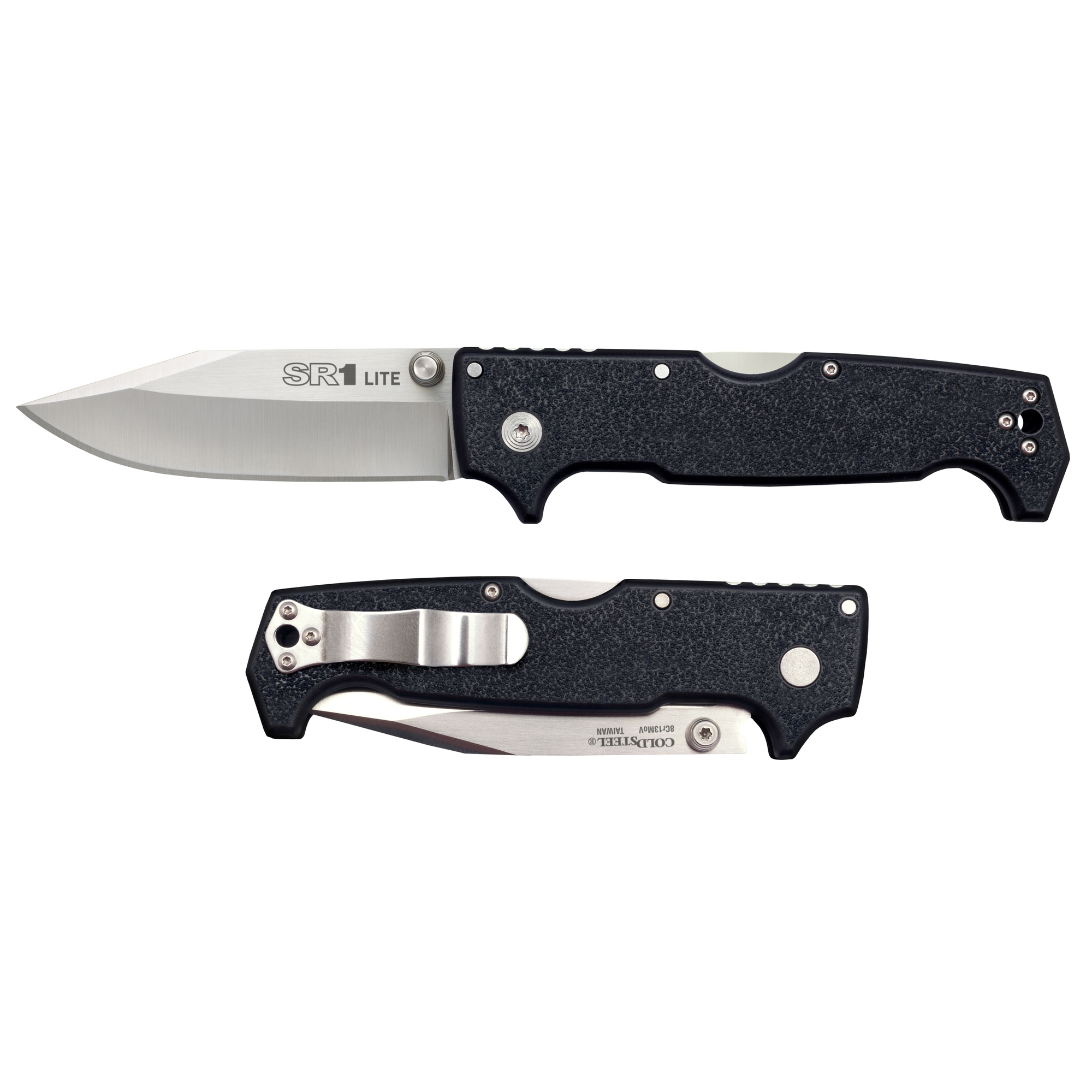 Cold Steel, SR1 Lite, Folding Knife, Blade Size 4 in, Handle Length 5.375 in, Included (qty.) 1 Model# CS-62K1